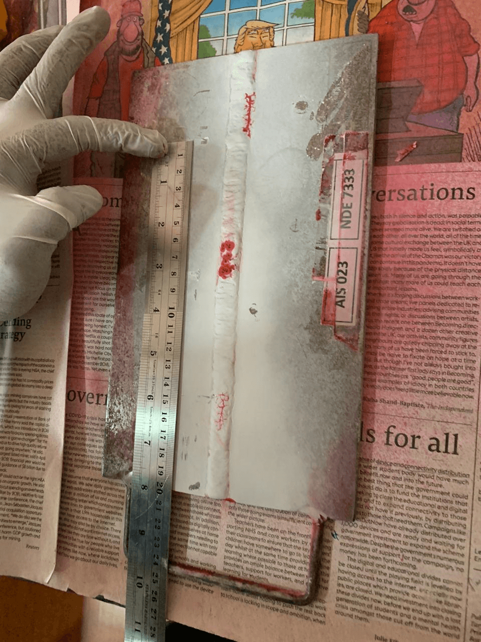 Dye Penetrant Testing – Training & Examination